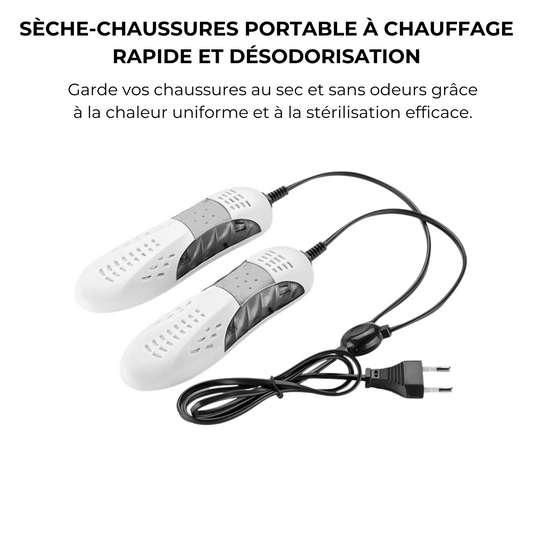 Sèche-chaussures portable à température constante